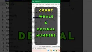 Count Whole and Decimal Numbers