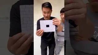 BRICK WALL MAGIC TRICK TUTORIAL 😳😂
