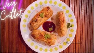 Vegetable Cutlet without bread crumbs | healthy & tasty cutlet recipe | lot of veggies | no bread