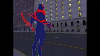 Miguel O Hara Spiderman 2099 in Unity