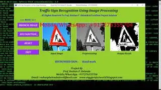 Traffic Sign Recognition Using Image Processing | Python OpenCV Tensorflow Project With Source Code
