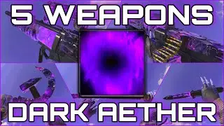Getting DARK AETHER on 5 WEAPONS IN 1 VIDEO (Black Ops Cold War Zombies)