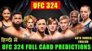 Justin Gaethje vs Paddy Pimblett | UFC 324 Full Card Predictions