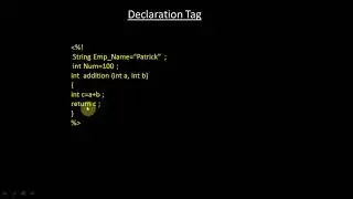 JSP Tags