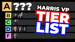 Kamala Harris 2024 Vice Presidential Tier List