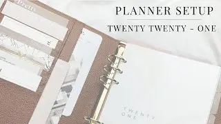 2021 Planner Setup | Cloth&Paper A5