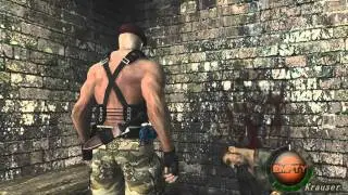Resident Evil 4 - Krauser Story Game Play HD 1680x1080