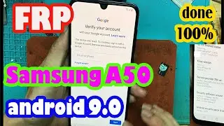 FRP Samsung A50 android 9.0 pie , frp a505f 2020 | google account samsung A50
