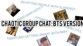 CHAOTIC BTS GROUP CHAT! JUNGKOOK DOESNT WANT BANANA MILK?!