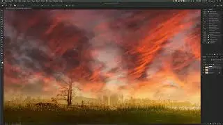 Creative photo editing, replacing the sky in photoshop