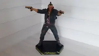Обзор фигурки Cyberpunk 2077: Jackie Welles.