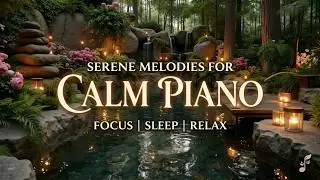 Calm Piano Music for Meditation & Serene Sleep | Tranquil Spa Ambiance