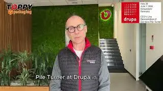 TOPPY PACKAGING'S PILE TURNERS AT DRUPA 2024!!