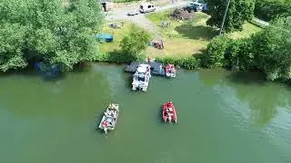 Motorbootfahrt bei der Wasserwacht