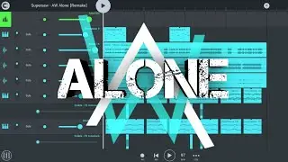 Alan Walker - Alone Remake | FL Studio Mobile + Free FLM + Presets