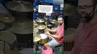 Toque duplo 🔥🔥 papa mama #drums #estudodebateria #bateriabrasileira #rudiments #drummer