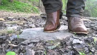 High Heeled Boots Dirtied Up Shoeplay