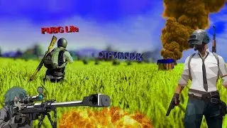 Учу своего папу играть в PUBG Lite! Пытаемся взять топ-1!!!