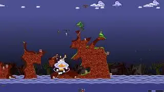 Worms Armageddon: Random lucky shot 4