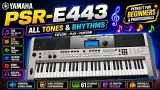 Yamaha PSR E443 All Styles | Yamaha PSR E443 Styles Demo | Yamaha PSR E443