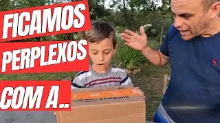 Compramos uma   ESMIRILHADEIRA mas ......  UNBOXING