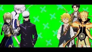 anime/Green screen for edit boy