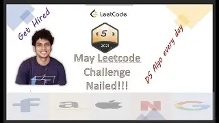 May Leetcode 2021 Nailed 🔥 | Leetcode Monthly Challenges | Live coding session