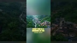 Jiangxi Wangxian, China, where houses don’t just sit on solid ground—they hang on the cliffs