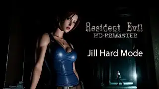 Resident Evil HD Remaster Jill Hard Mode  (ps3, ps4, xbox 360, gc)