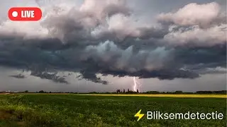 Livestream #onweer en #noodweer in Deventer - 9 juli 2024