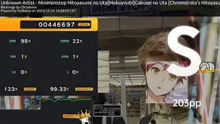 Miniministop Hitoyasumi no Uta [Chromstrata's Hitoyasumi] + HDDT FC 203PP