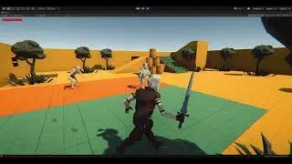 Unity3D Custom Root Motion Controller (Warp Attack)
