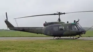 Nato Manöver JAWTEX Bell UH 1 und Tornado Tiefflug