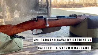 M91 Carcano Cavalry Carbine Shooting & Tips 🇮🇹
