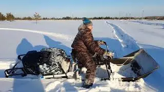 На Буксировщике по глубокому пухляку 2021