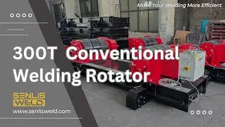 300T Welding Rotator in Action | Conventional Type with Linkage Control
