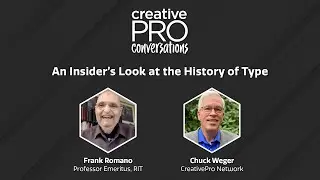 History of Type - Frank Romano // CreativePro Conversations