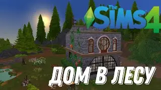 Постройка дома в лесу || дом волшебницы || Sims 4