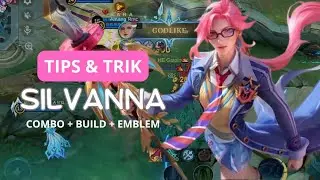 Tips & Trik Main Silvanna Jungler ! Combo + Build Item + Set Emblem terbaru | skin Classroom Charm