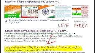 how to rank article on google first page in 1 day || live proof || part -1