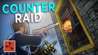 COUNTERING AND SILENT RAIDING MY NEIGHBOUR! - Rust Solo Survival #5