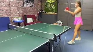 Viola vs Elis - Table Tennis part 1
