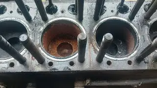 Zetor 6901 motor szét bontás. Megvan miért volt olcsó..