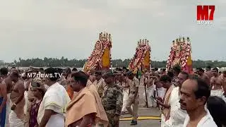 Padmanabhaswamy Temple View passing through the runway of Thiruvananthapuram International Airport