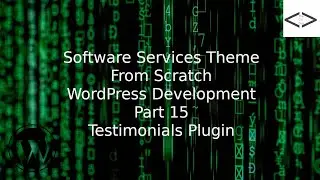 How To Create A Software Services WordPress Theme From Scratch - Part 15 Styling the Footer