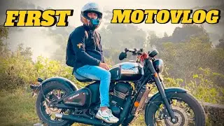 First Motovlog On Jawa Bobber 42 🔥 | SK Automobile Roorkee | Vlog 25 |  #motovlog #firstvlog