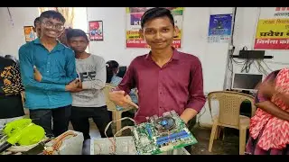 Computer Dessembling in D.C.T.Ed. Computer Class at Traning Nirmala Computer Education Nagbhid