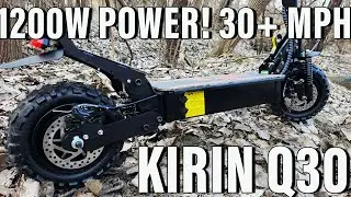 Got My Hands on the NEW Kugoo Kirin Q30 Scooter. Here's What I Discovered!