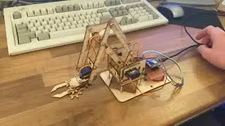 Robot Arm based on a ESP8266 and some SG90 servos