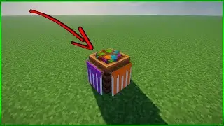 how to make a candy basket in minecraft